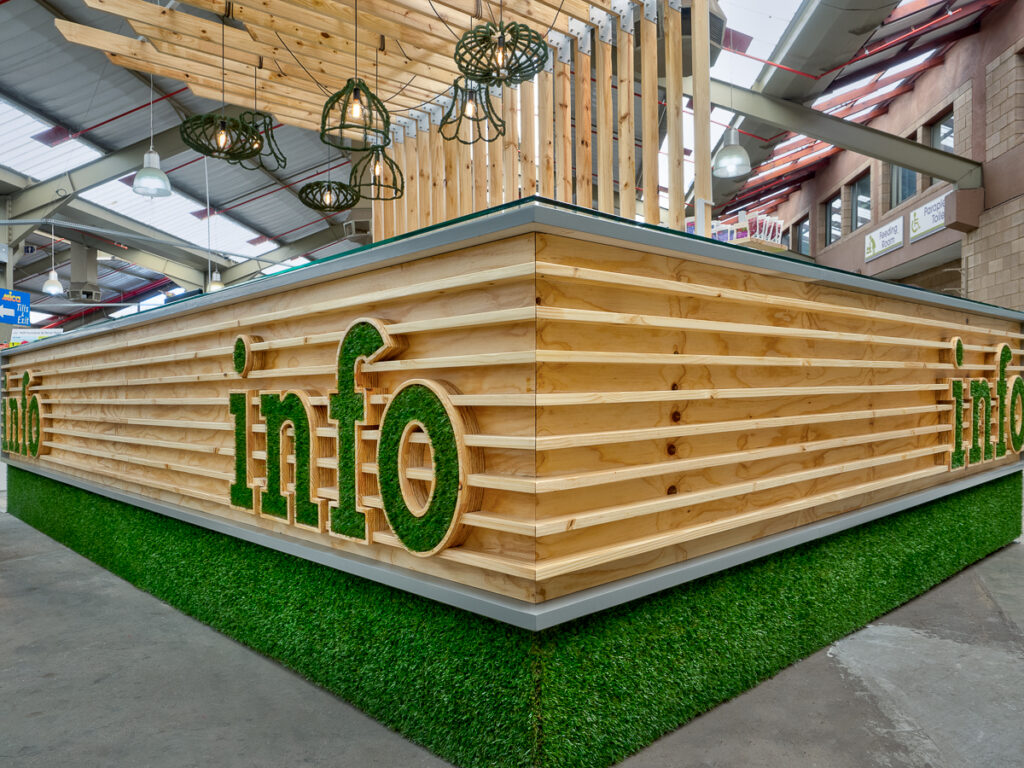 Interior of Lifestyle Home Garden retail fixtures, Johannesburg, designed by Principia Design.